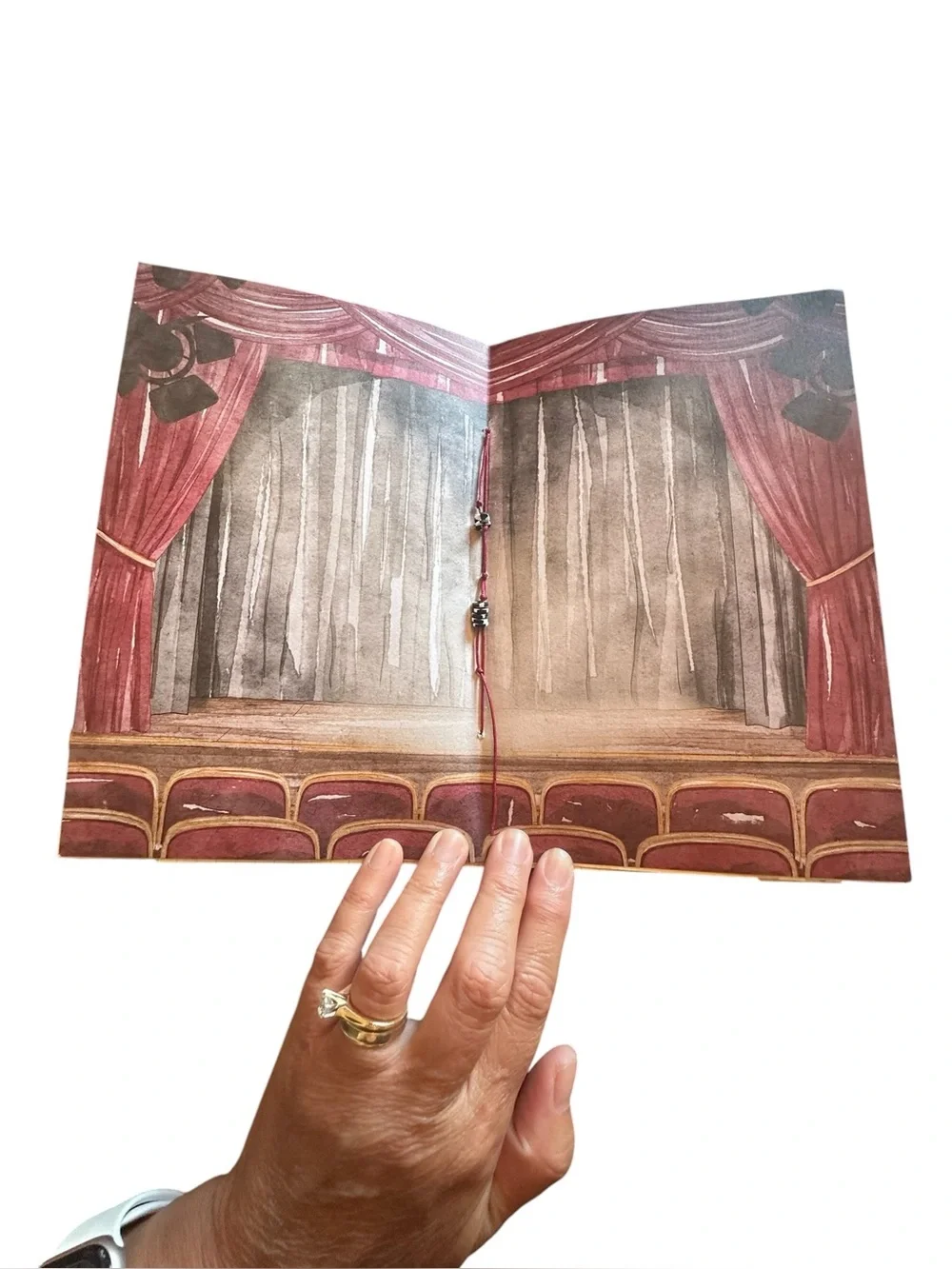 Handmade Junk Journal Theatre Theme One of a Kind